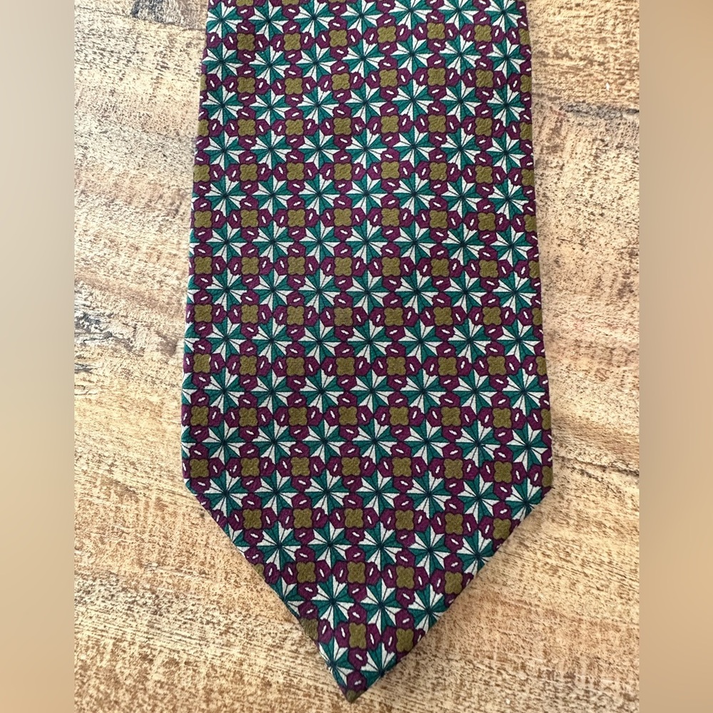 Valentino mens silk tie
